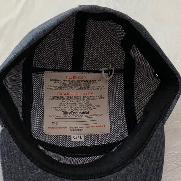 Tilley FLETCHER CAP - Denim Blue - Picture 12 of 12